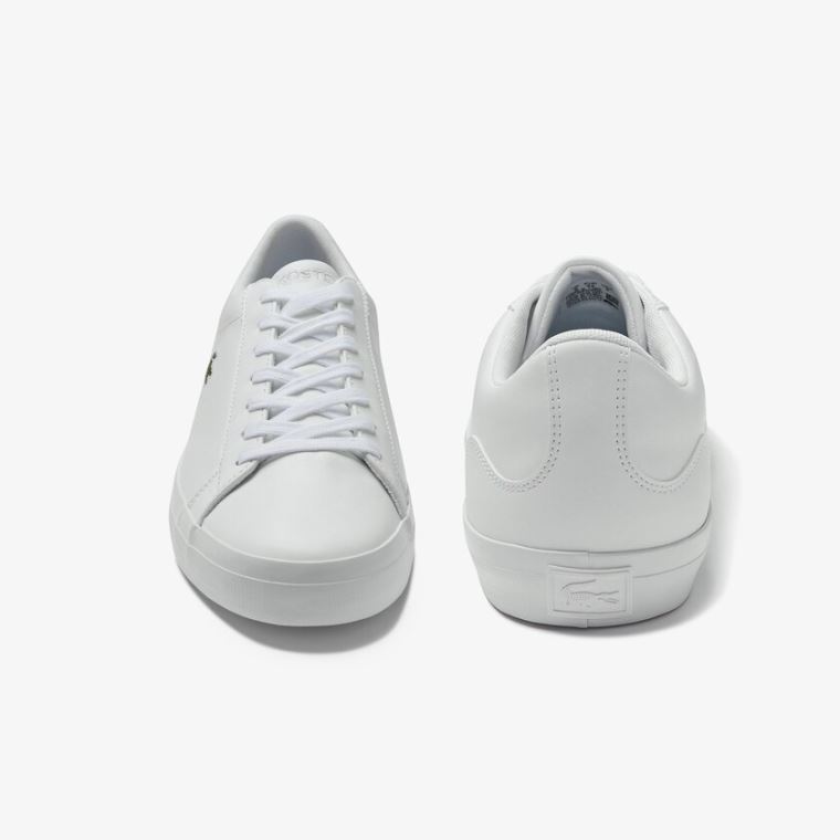 Køb Billige Lacoste Sneakers - Lerond Læder Sneakers Hvide